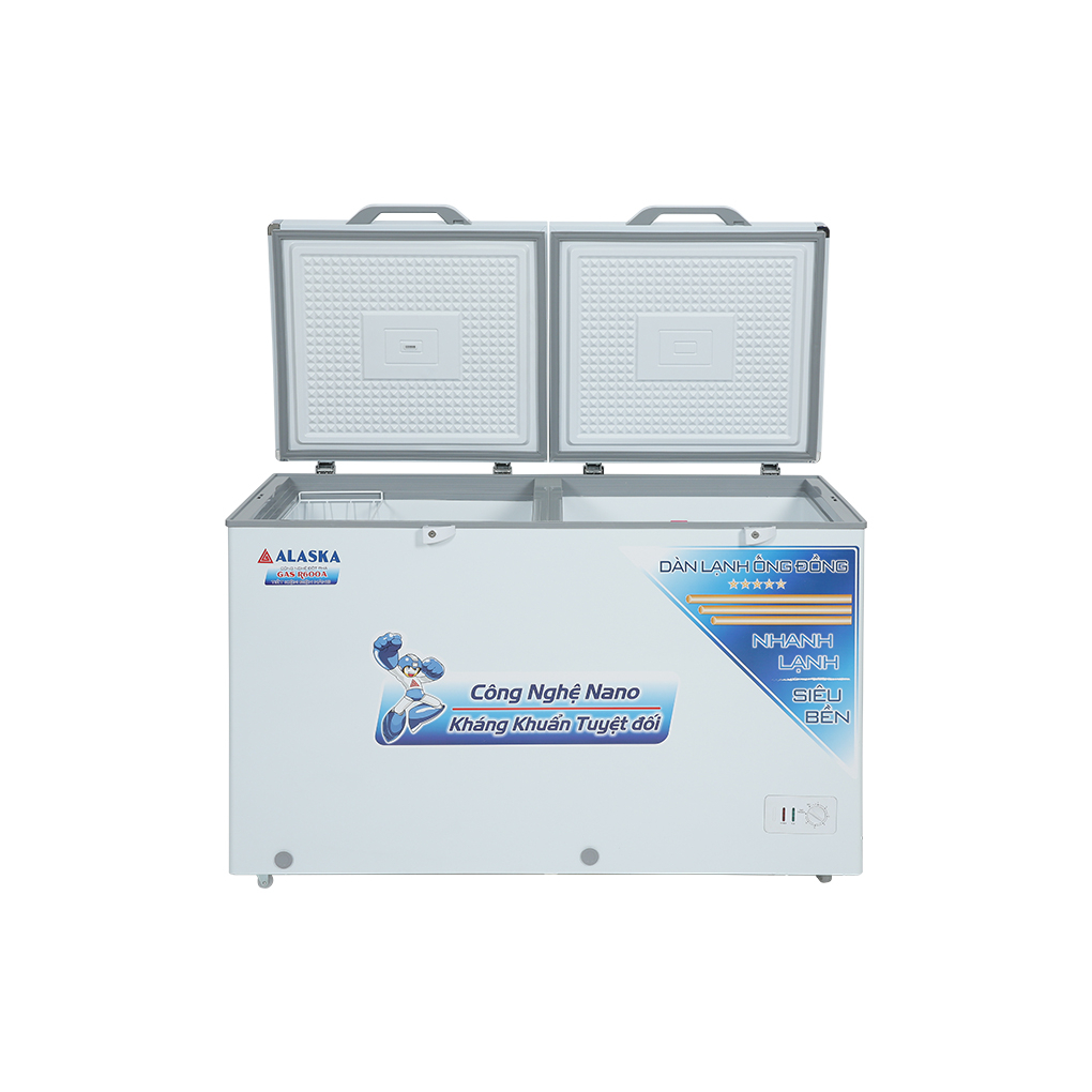 BCD 5068C -- MIỄN PHÍ CÔNG LẮP ĐẶT -- Tủ đông Alaska 312 lít BCD 5068C