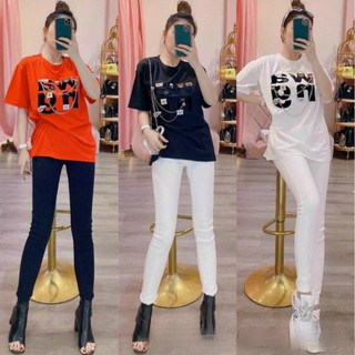 Quần jean nữ, quầntrơn, bò rách trên gối lưng cao siêu co giãn tôn dáng