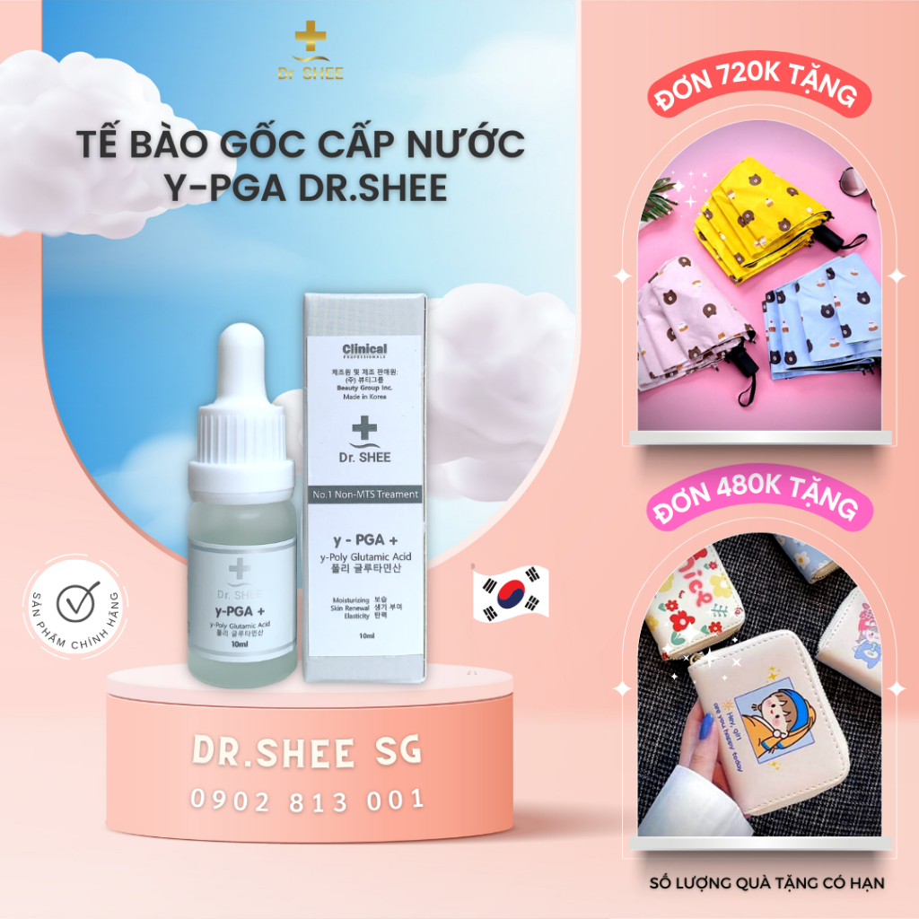 Tế Bào Gốc Cấp Nước YPGA DrShee, Tế Bào Gốc Y-PGA DrShee