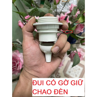 Đui đèn thả E27 đui đèn lắp đèn thả đèn gỗ đèn mây tre đan...