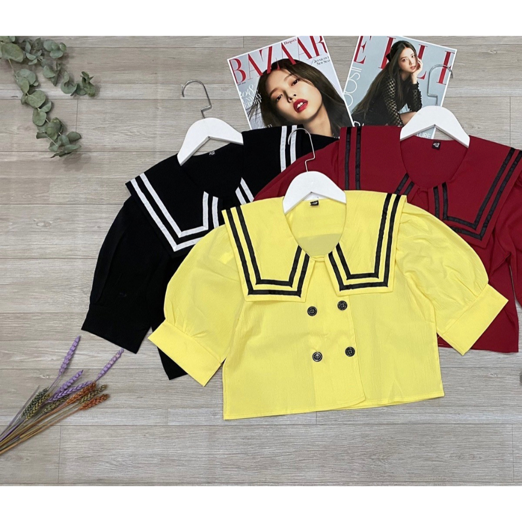 ÁO THỦY THỦ NỨ DÁNG CROPTOP SIÊU XINH, HÀNG THIẾT KẾ