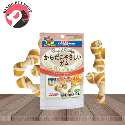 Xương nơ hương gà cho chó