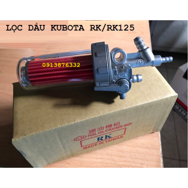Bộ khóa dầu, Lọc dầu Đài Loan máy Yanmar TS50 TS60 TS70 TS80 TS105 TS130 TS155, KUBOTA RK95 RK105 RK125