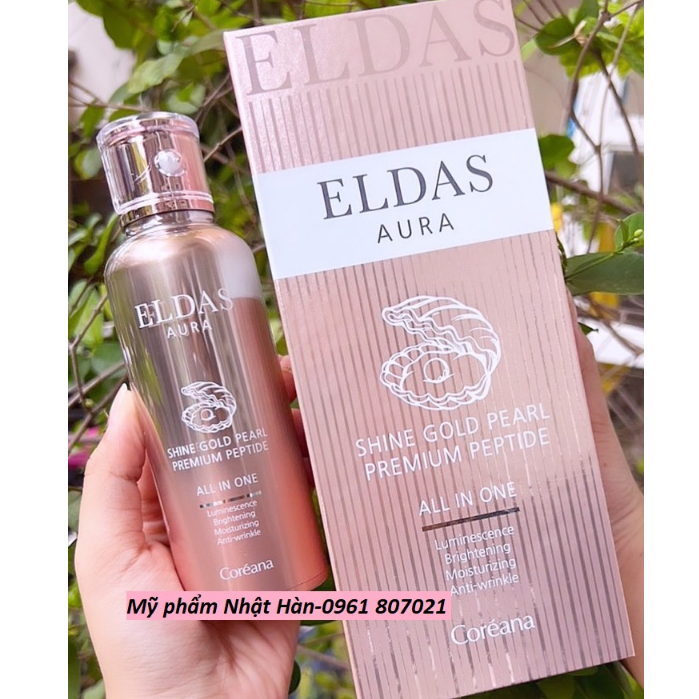 Serum Tế bào gốc Eldas Aura chai 100ml Hàn Quốc