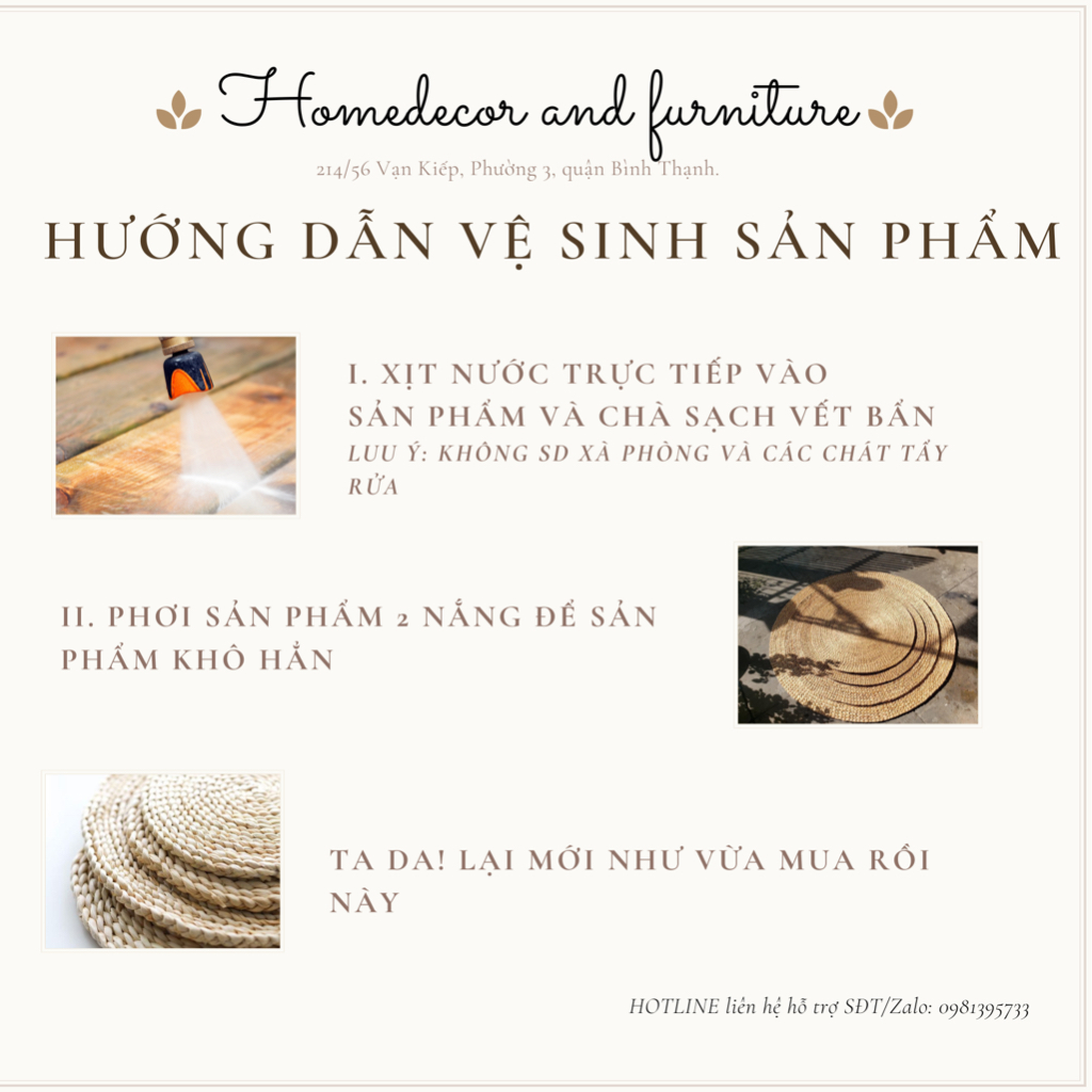 Giỏ Lục Bình _Decor & Trang trí nhà cửa Vintage
