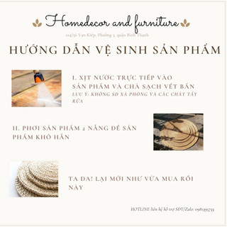 Giỏ Lục Bình vintage_SIZE S || Đựng đồ & Trang Trí