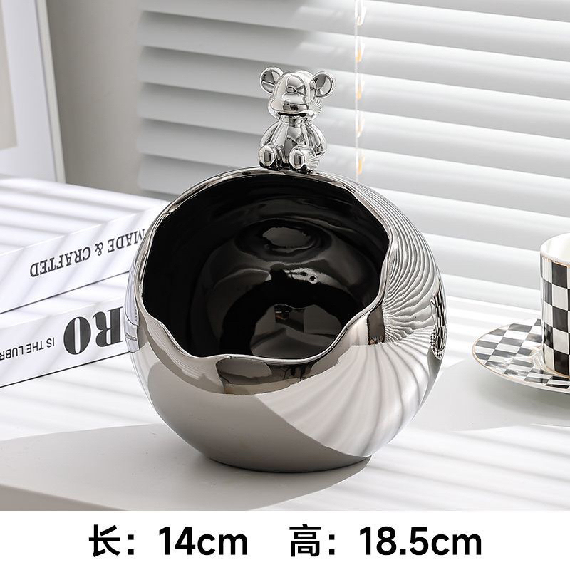 Giá đỡ chìa khóa hình tròn tinh sảo, thiết kế sang chảnh cho phòng khách
