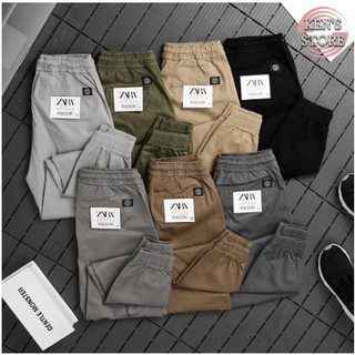 Quần jogger kaki nam co giãn