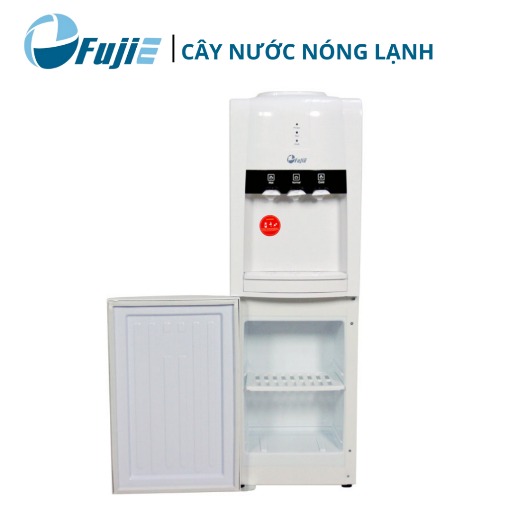 Cây nước nóng lạnh 3 vòi WD1800C Fujie làm lạnh nhanh bằng block nhập - khẩu Nhật Bản