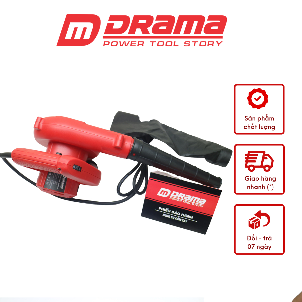Máy Thổi Bụi Cầm Tay DRAMA Công Suất Lớn 600W Cao Cấp