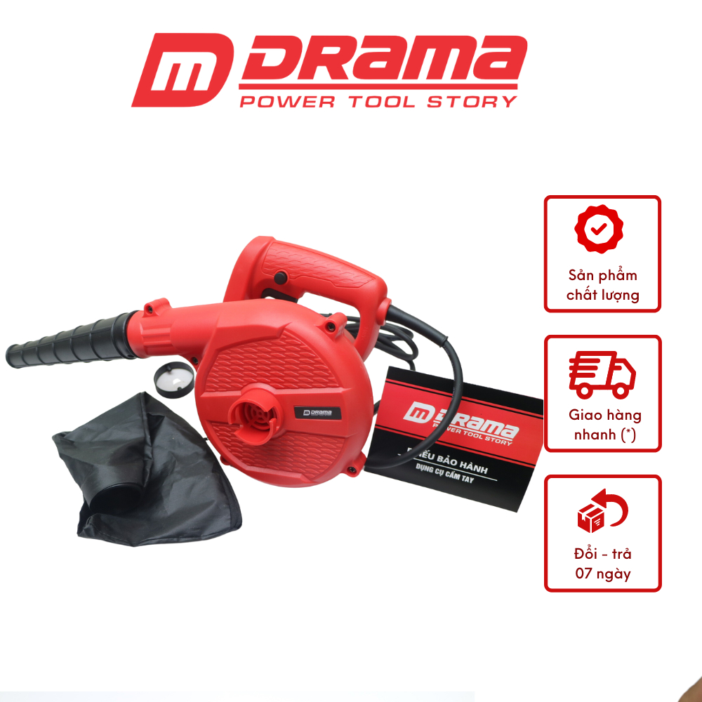 Máy Thổi Bụi Cầm Tay DRAMA Công Suất Lớn 600W Cao Cấp
