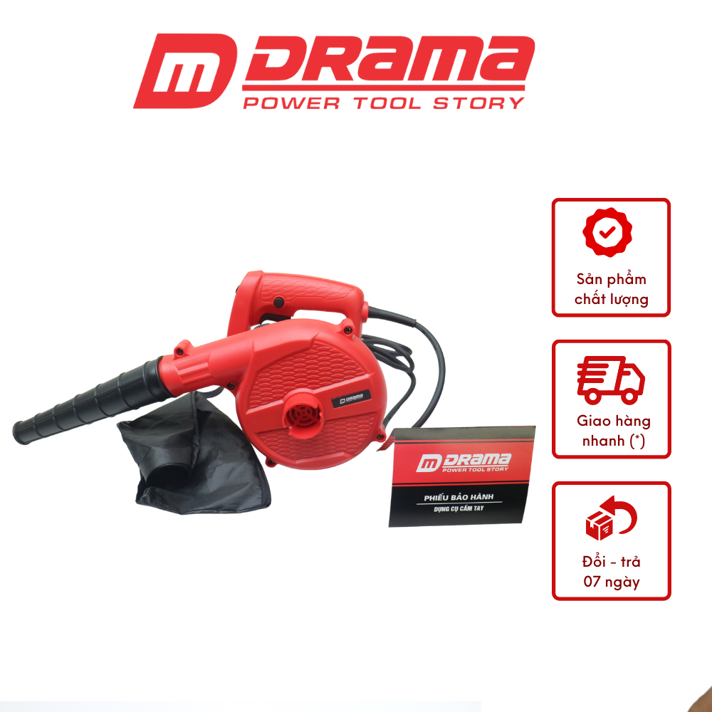 Máy Thổi Bụi Cầm Tay DRAMA Công Suất Lớn 600W Cao Cấp