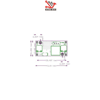Module ,mô-đun ,mạch giảm áp ,mạch hạ áp LM2596 3A