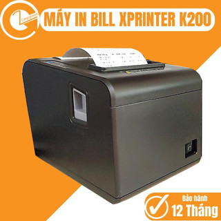 Máy in đơn hàng , Máy in nhiệt, in hóa đơn,in đơn hàng k80 xprinter XP-K200u kết nối cổng USB