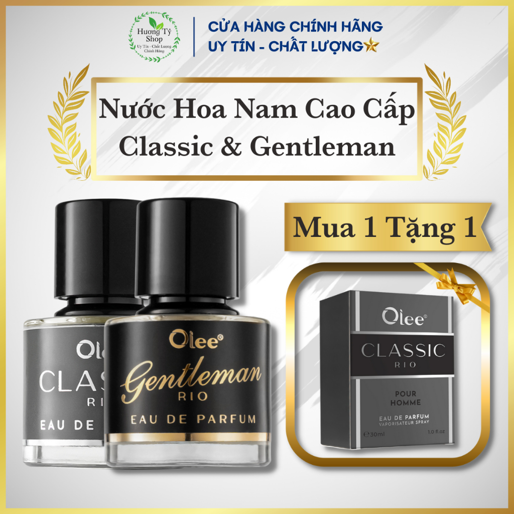 Nước Hoa Nam Olee Classic Và Olee Gentleman Cao Cấp Sang Trọng