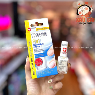 Sơn Dưỡng Móng Giúp Móng Cứng & Chắc Khỏe EVELINE 8in1