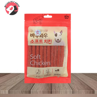 [Chính Hãng] 150gr Thịt que cho chó Bowwow 2 vị [Thịt gà que – Cá hồi que]