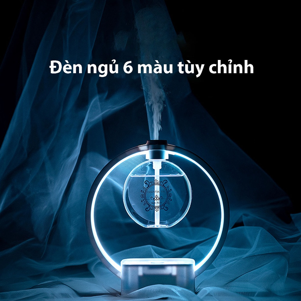 Máy xông tinh dầu phòng ngủ,Máy Xịt Thơm Phòng Tự Động,Đèn Xông Tinh Dầu,Tích Hợp Đèn Ngủ,Nước Hoa Thơm Phòng