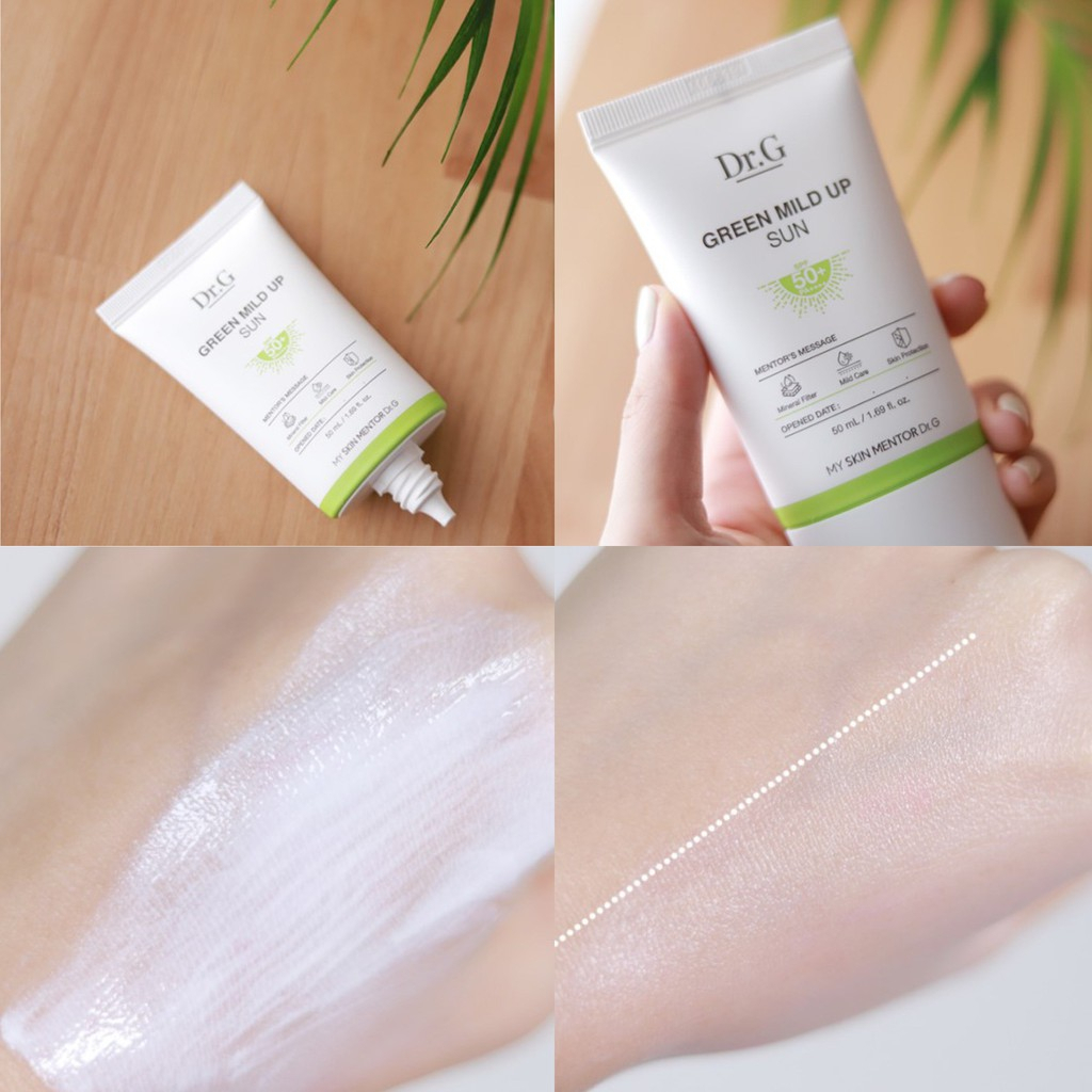 Kem chống nắng Dr.G Green Mild Up Sun dành cho da nhạy cảm SPF50 50ml