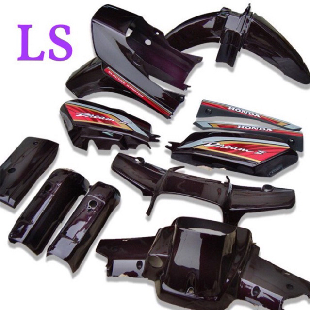 Nhựa xe máy super dream, dream thái nhựa abs hàng chất lượng cao