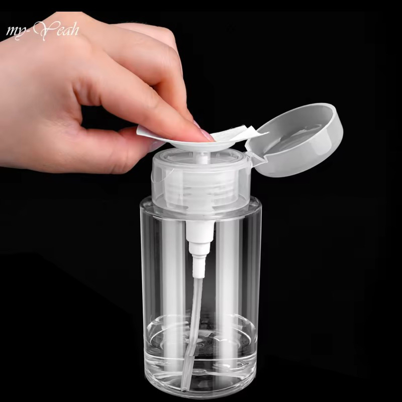 Chai chiết tẩy trang, toner nắp nhún tiện dụng 120ml-200ml