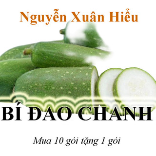 Hạt giống bí đao chanh F1 - 5 hạt - hạt giống bí xanh hạt giống chuẩn cây sinh trưởng mạnh khỏe trái ngon ngọt