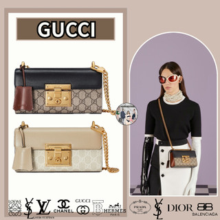 Túi đeo vai mini dòng Gucci/Padlock/túi xách/kiểu dáng mới nhất/đại lý mua hàng chính hãng
