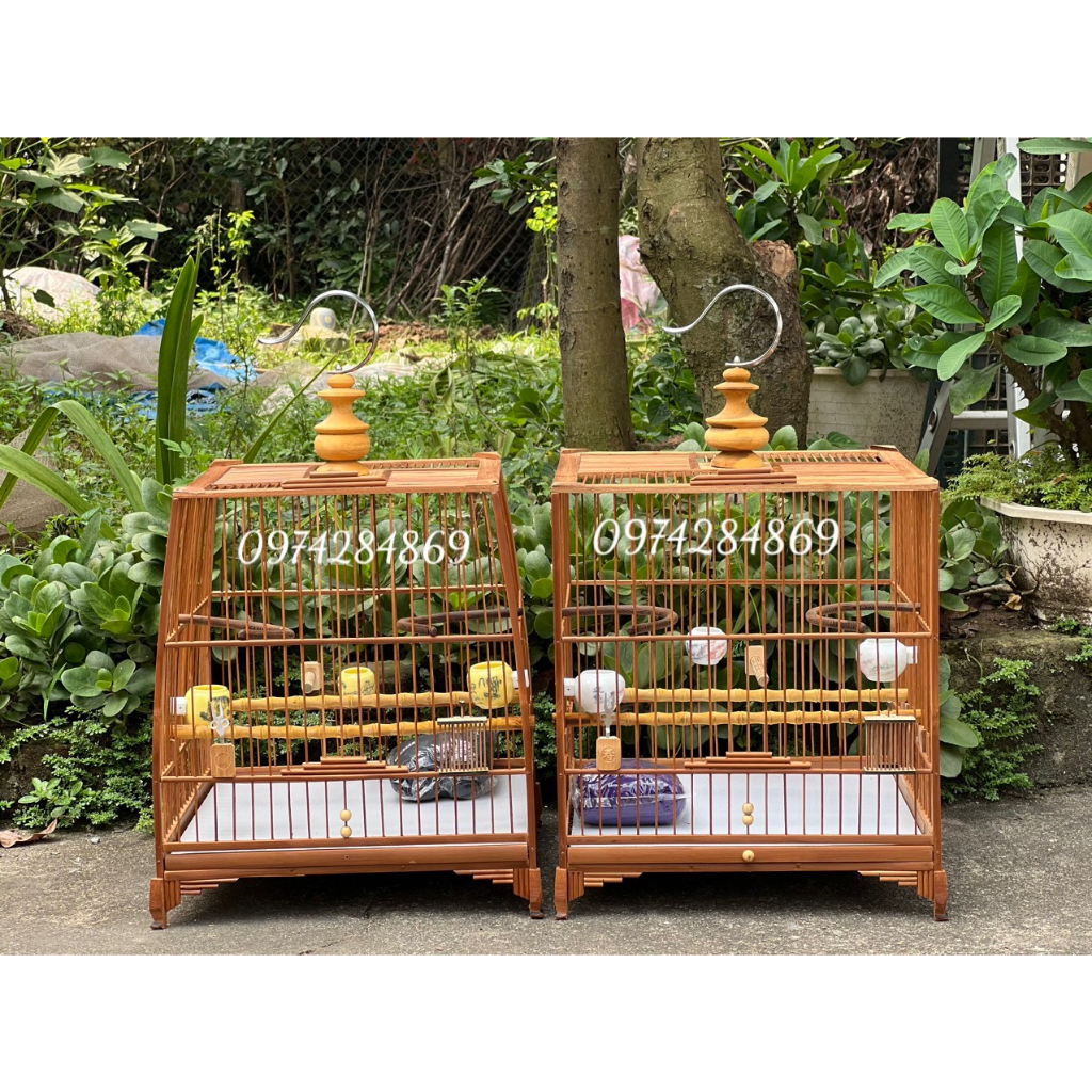 KHUNG LỒNG CHIM TRÚC CHÀO MÀO ĐẸP CHẮC CHẮN GIÁ RẺ TỰ RÁP SIÊU DỄ