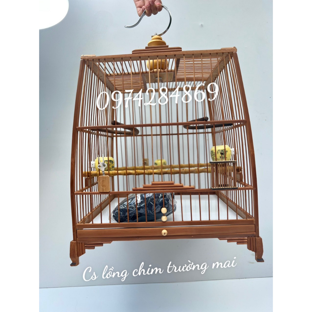 KHUNG LỒNG CHIM TRÚC CHÀO MÀO ĐẸP CHẮC CHẮN GIÁ RẺ TỰ RÁP SIÊU DỄ