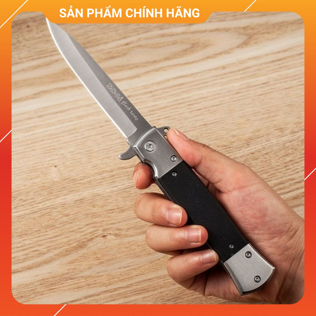 Dao Gấp Gon Đi Phượt - Móc Khóa Hợp Kim
