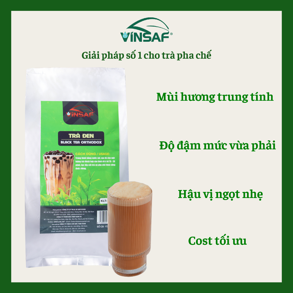 TRÀ ĐEN ORTHODOX VINSAF 1KG