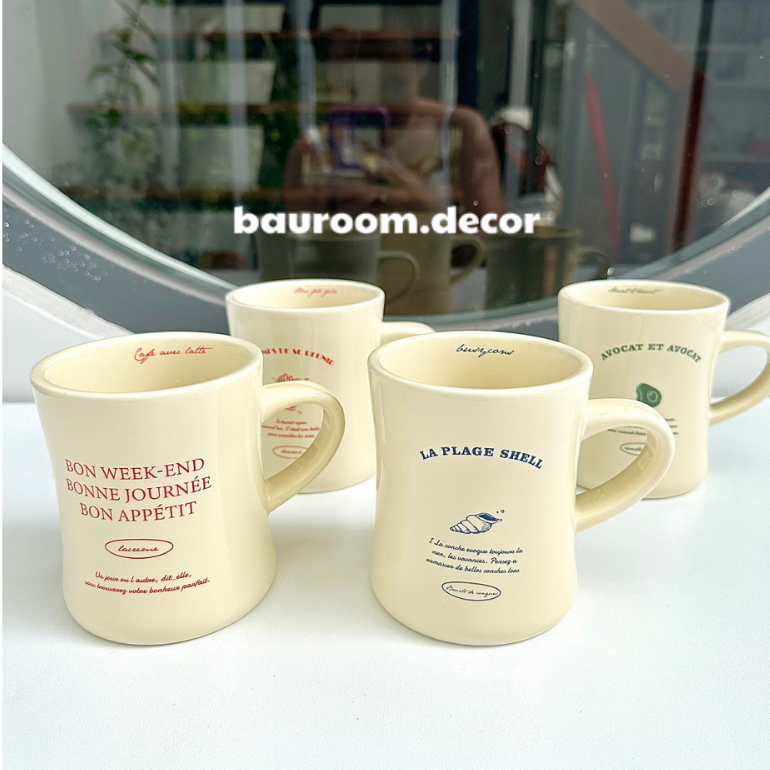Ly sứ cao cấp đẹp tạo hình " vòng eo " (Hàng có sẵn / Shop tự chụp)
