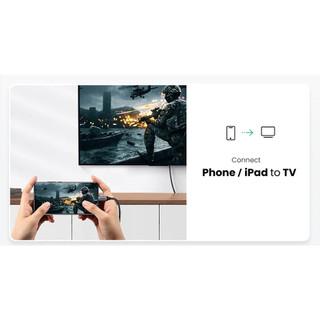 Cáp chuyển USB C to HDMI 8K Ugreen 90451 CM565 (HD 8K@60Hz 4K@144Hz (tương thích Thunderbolt 3)