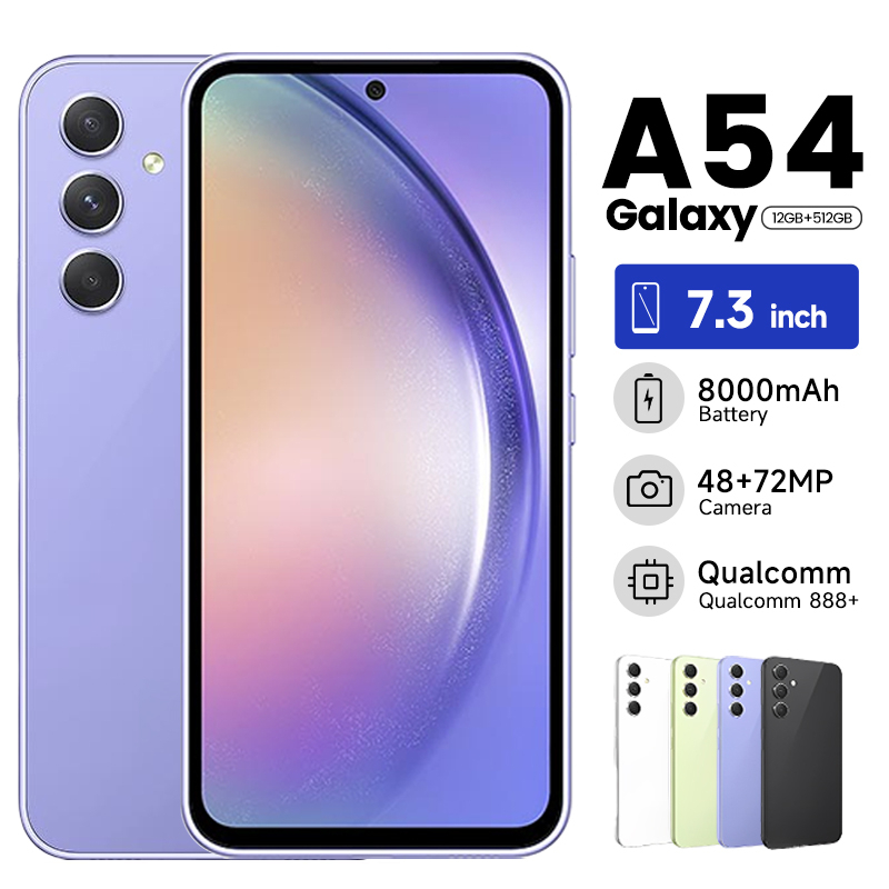 【COD】điện thoại Galaxy A54 Hàng Chính Hãng giá rẻ phone 7.3inch Điện Thoại Di Độngthẻ kép 2023 bán Android 5G