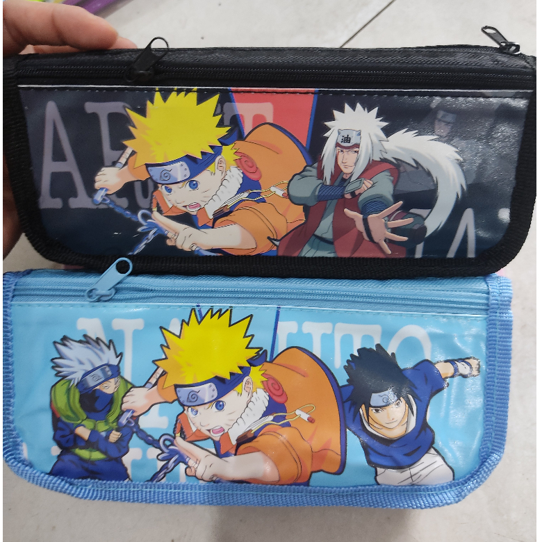 Hộp bút vải 2 ngăn Naruto