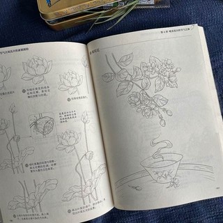 Sổ Artbook VẼ HOA CỔ TRANG