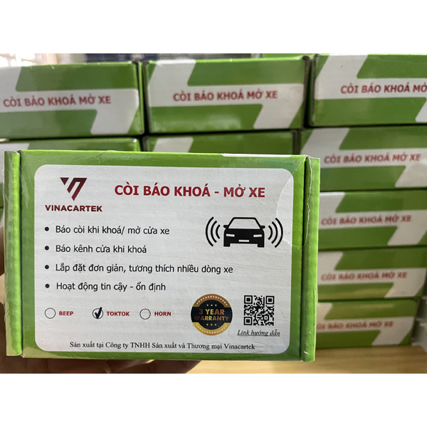 Còi "choác choác" báo khóa cửa xe hơi - BH12T