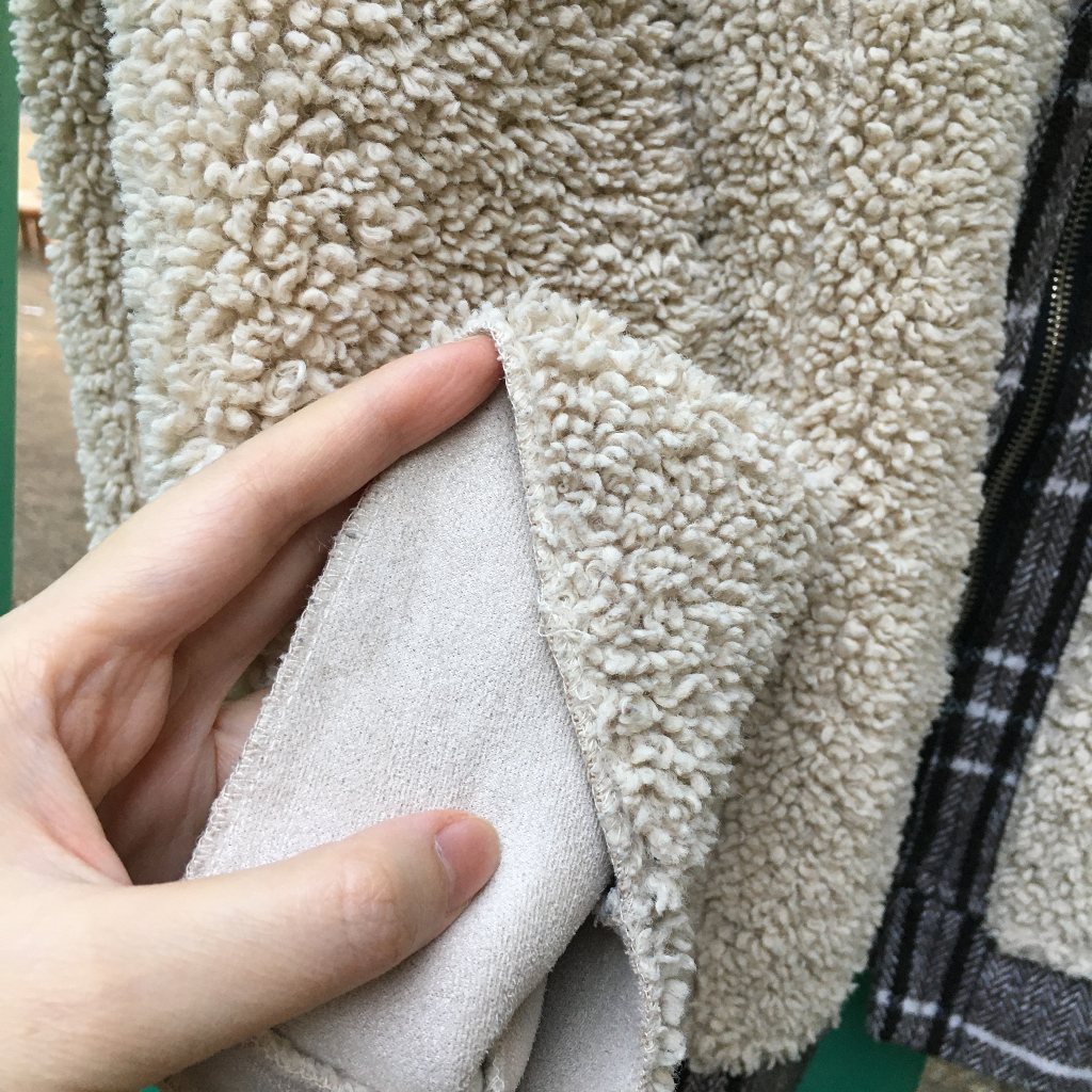 Khoác lông cừu NoBrand winter lamb wool teddy coat
