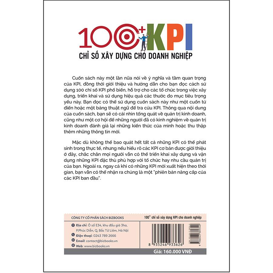 Sách - 100+ Chỉ Số Xây Dựng Kpi Cho Doanh Nghiệp