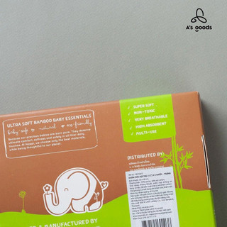 Khăn sữa sợi tre NAPPI set6 ( 30x30cm )