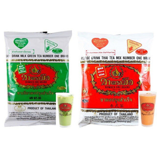 Trà thái xanh, trà thái đỏ loại 1 chatramue - shi food