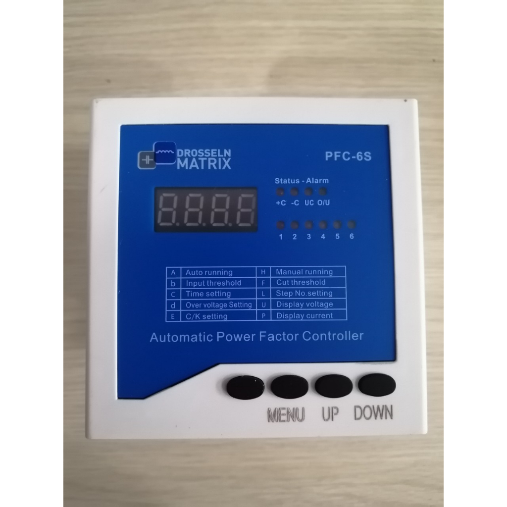 Bộ điều khiển tụ bù DROSSELN MATRIX 04-06 Cấp PFC-6S