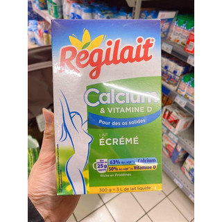 Sữa Canxi Regilait Nội Địa Pháp hộp 300 gam – Calcium & Vitamine D-Sữa tăng cường chiều cao cho trẻ tốt nhất Pháp