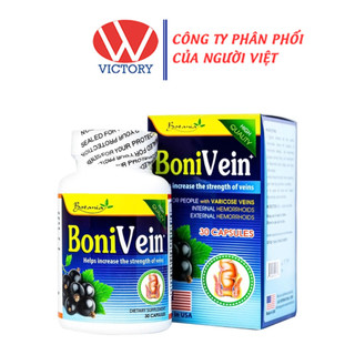 BoniVein Hộp 30 viên - Hỗ trợ điều trị trĩ, giãn tĩnh mạch