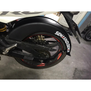 Dè chắn bùn 1/2 gắn bánh sau Exciter 150 155vva (loại dè chắn bùn hiệu quả nhất hiện nay) có lẻ từng món