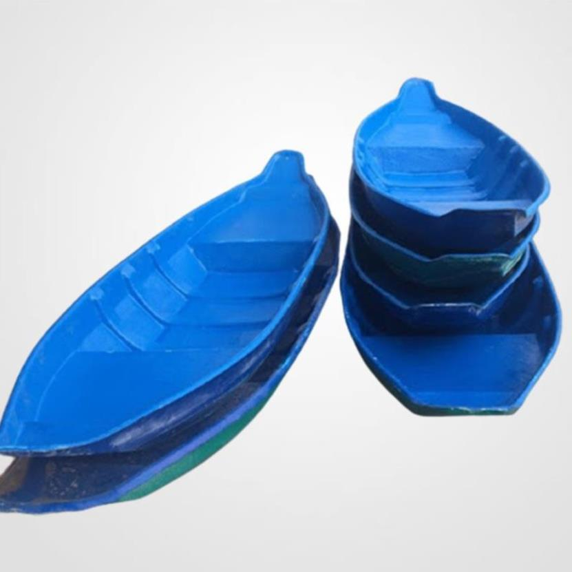 THUYỀN BA LÁ CÂU CÁ COMPOSITE DÀI 4M2 XƯỞNG SẢN XUẤT VỎ LÃI, CANO, GHE, XUỒNG, KAYAK - MSP : TB420