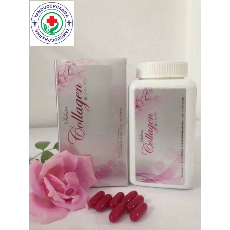 Collagen sakura hàng chính hãng nhập khẩu từ nhật bản lọ 120 viên