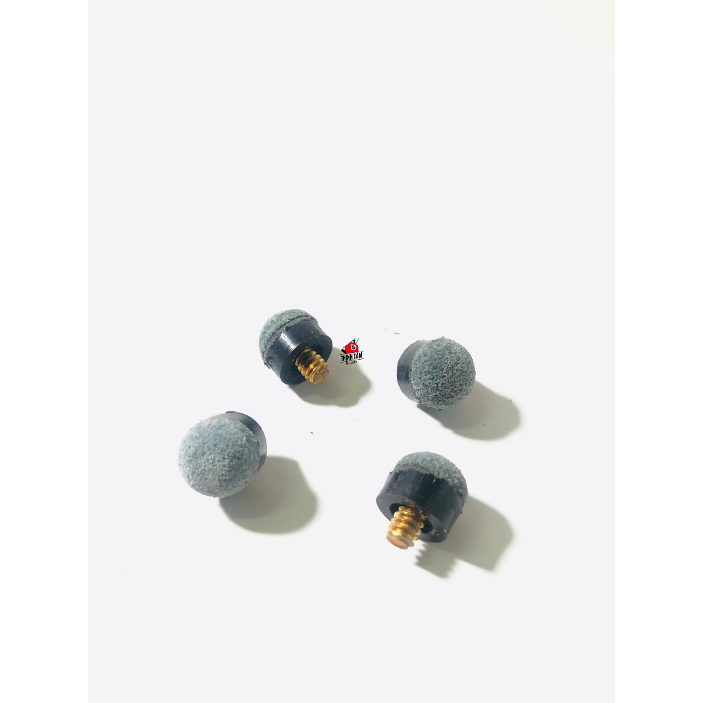 [THỊNH TÂM] Set 10 Đầu Cơ - Đầu Tẩy Bida Đai Ốc Da Bò Dành cho CLB Bi-A 11mm 12mm 13mm [ 10 ĐẦU CƠ ĐAI ỐC ]