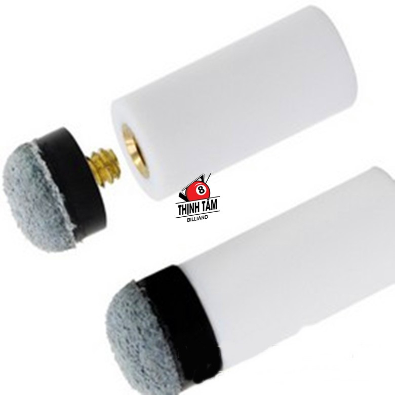 [THỊNH TÂM] Set 10 Đầu Cơ - Đầu Tẩy Bida Đai Ốc Da Bò Dành cho CLB Bi-A 11mm 12mm 13mm [ 10 ĐẦU CƠ ĐAI ỐC ]