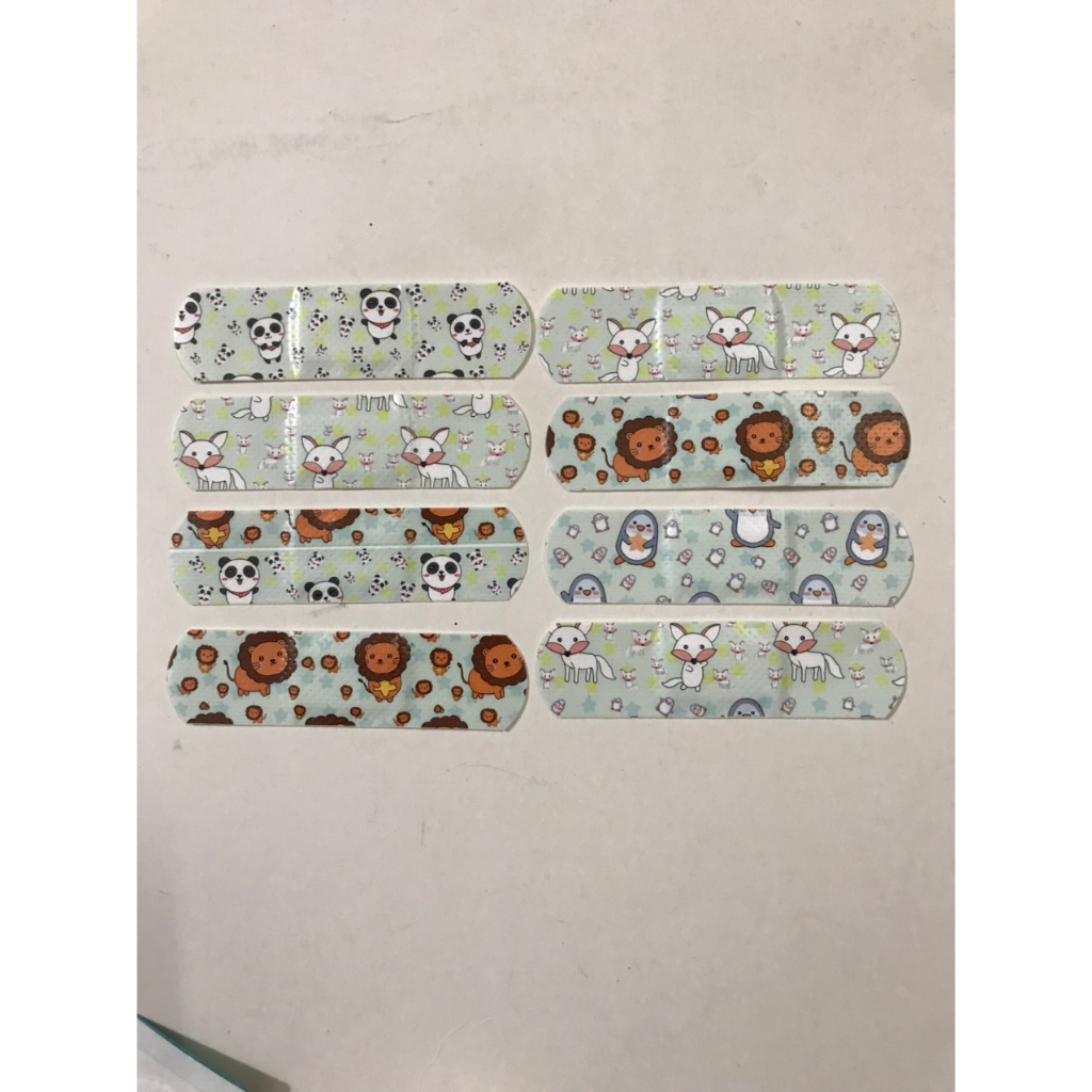 Hộp 120 miếng băng dán cá nhân họa tiết hoạt hình dễ thương - Kids Bandage